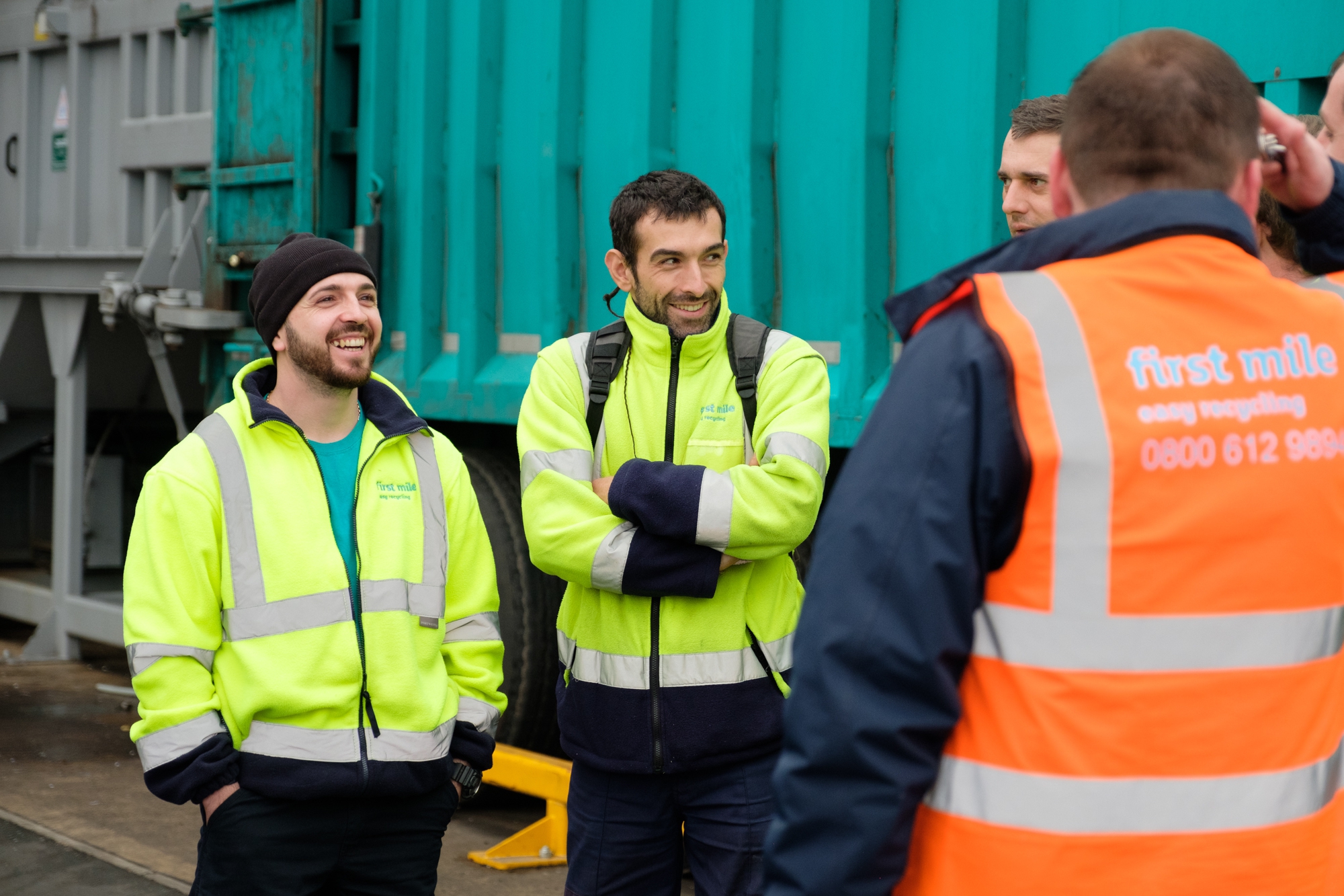 First Mile Waste Carriers Licenced workers