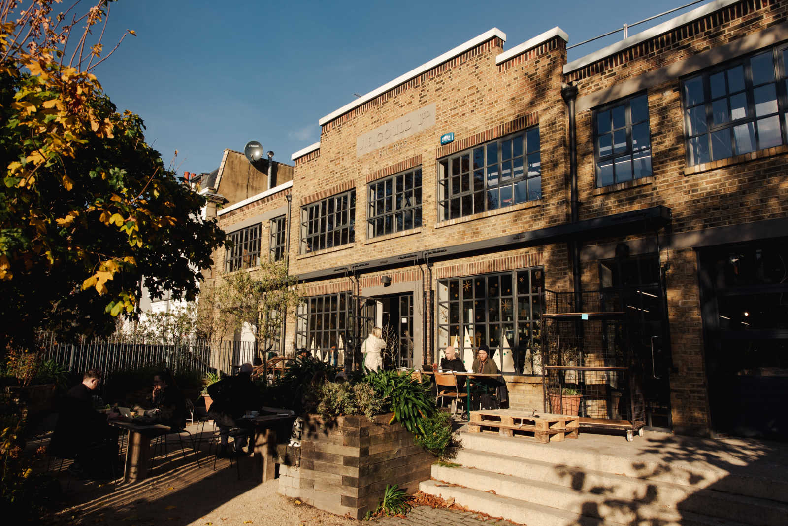 Allpress espresso cafe exterior