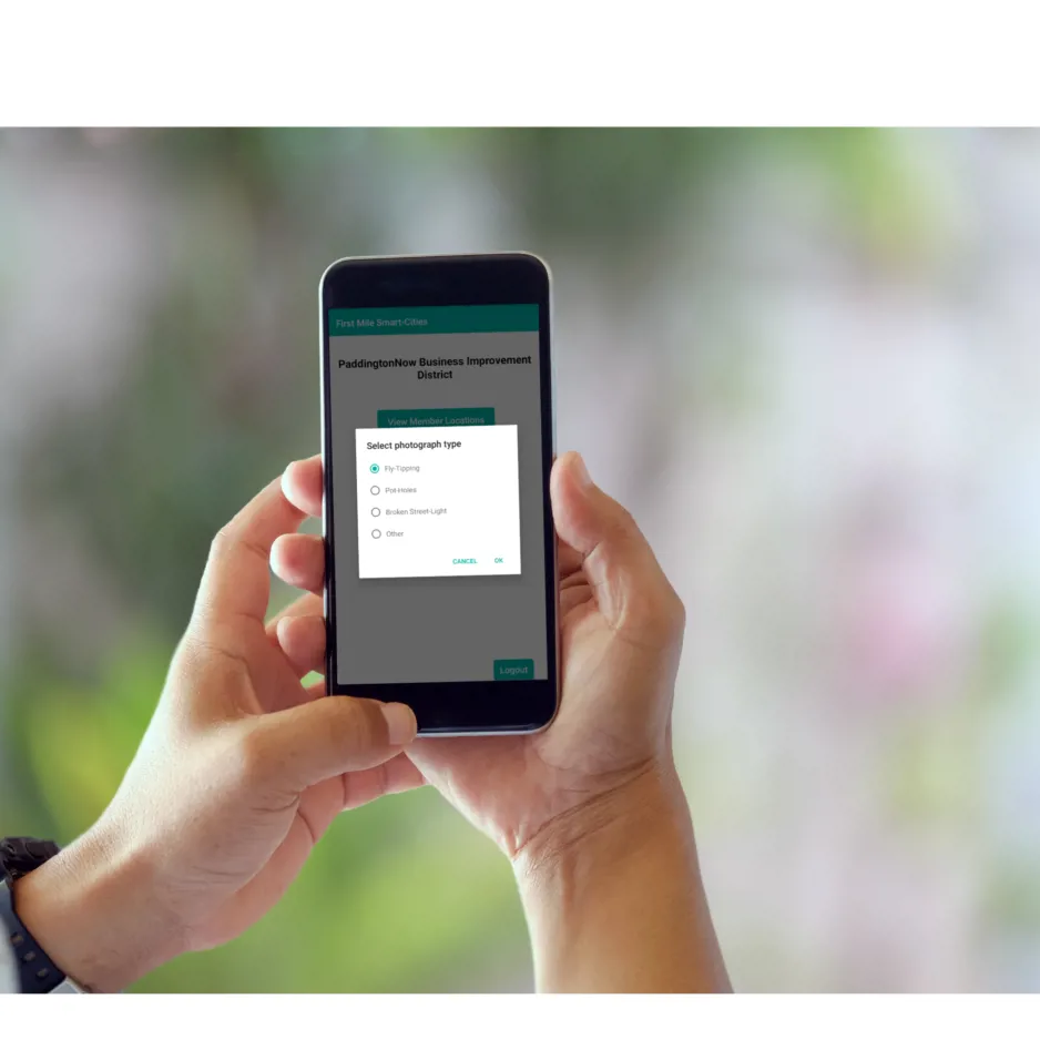 Smart Cities App for Greener Neighbourhoods | First Mile