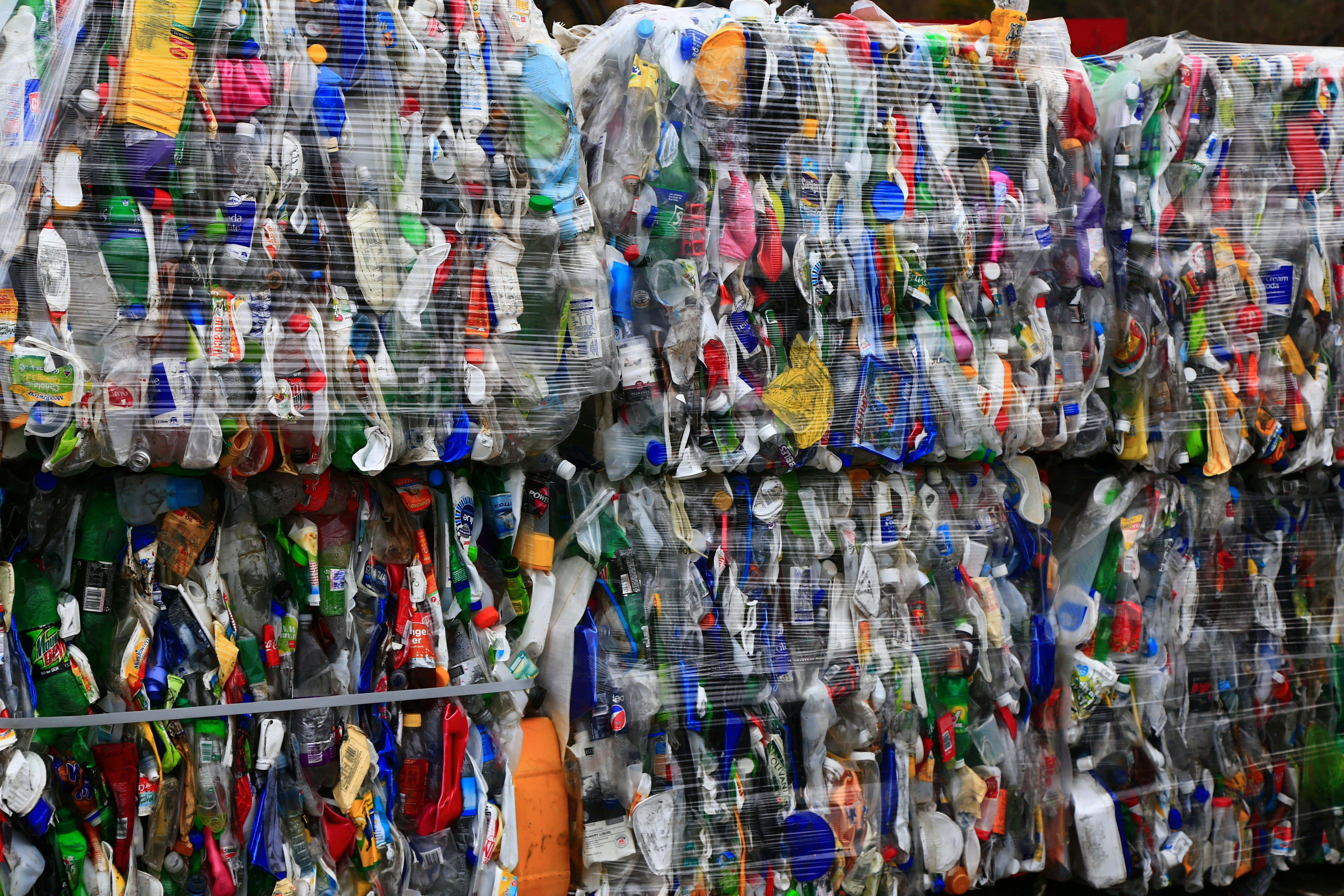 soft plastics baling