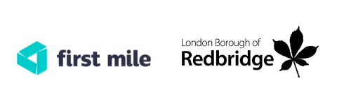 First Mile and London Borough of Redbridge logos