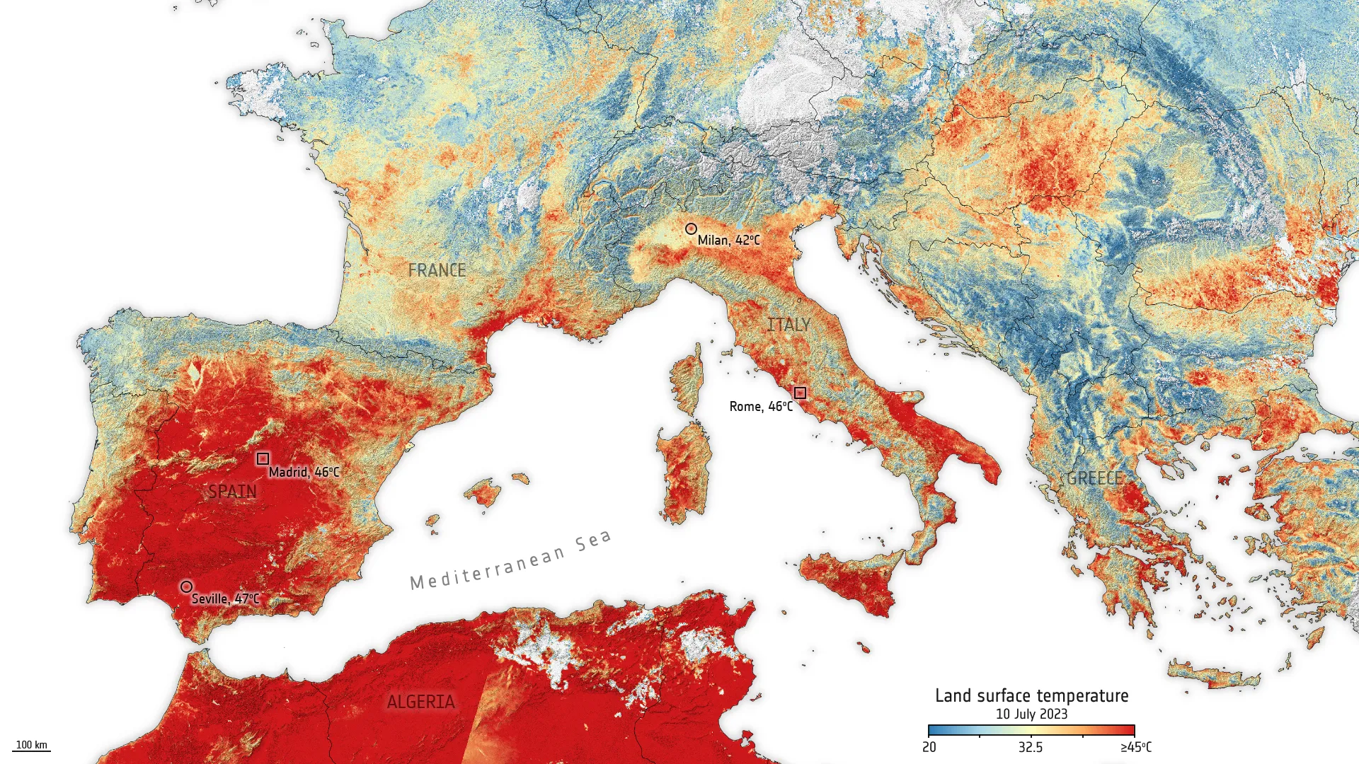 Europe's unprecedented heatwaves unlike any other in history