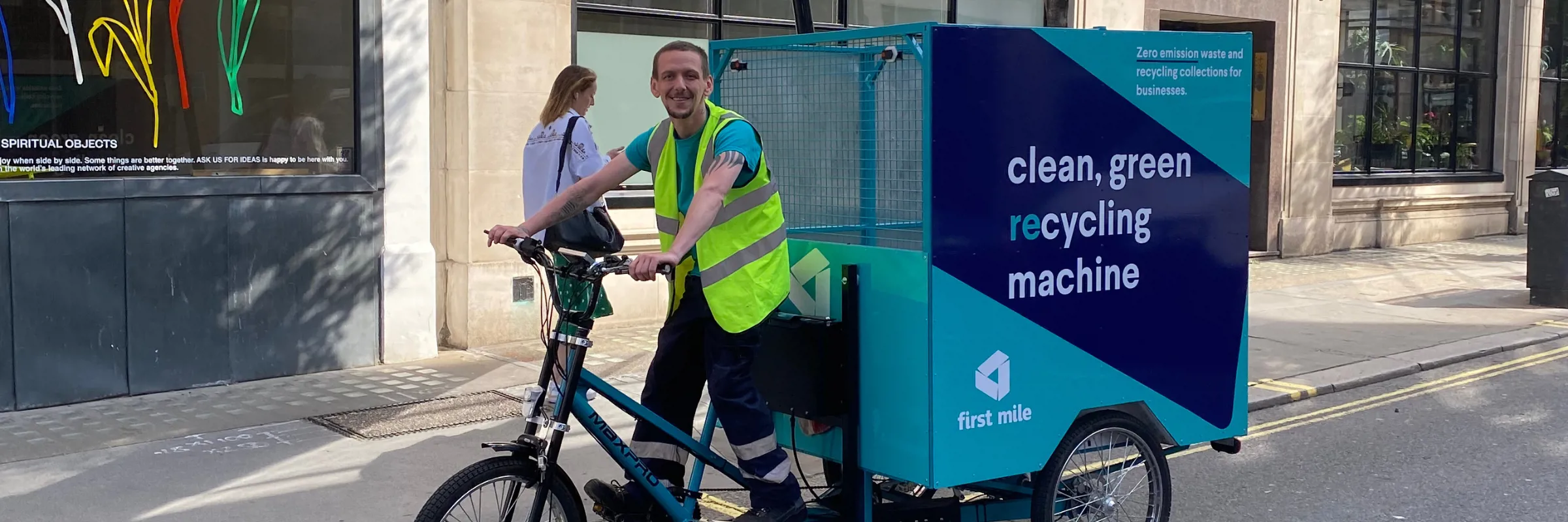 First Mile launches fleet of custom electric bikes for lower carbon London recycling collections