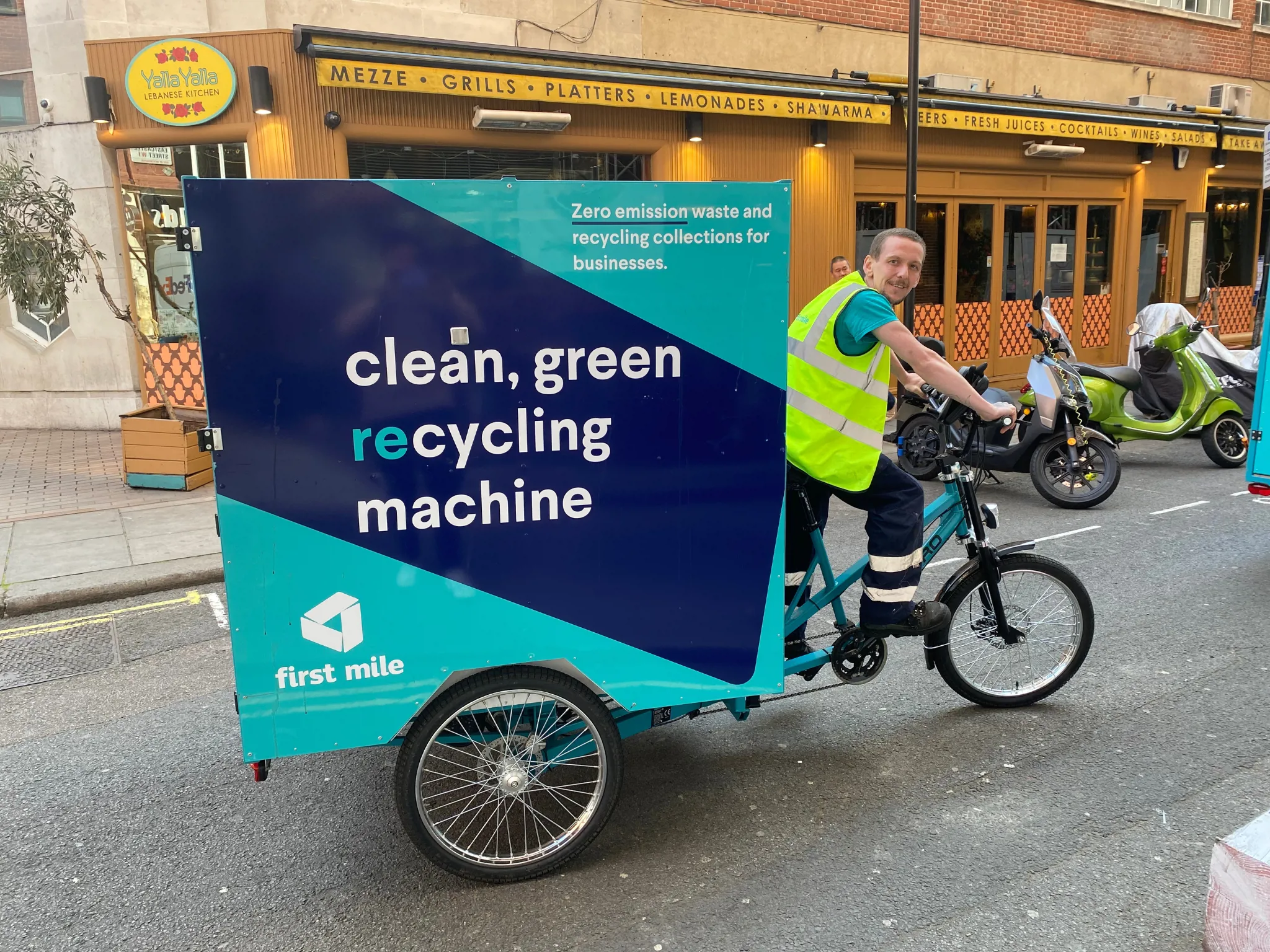 First Mile launches fleet of custom electric bikes for lower-carbon London  recycling collections