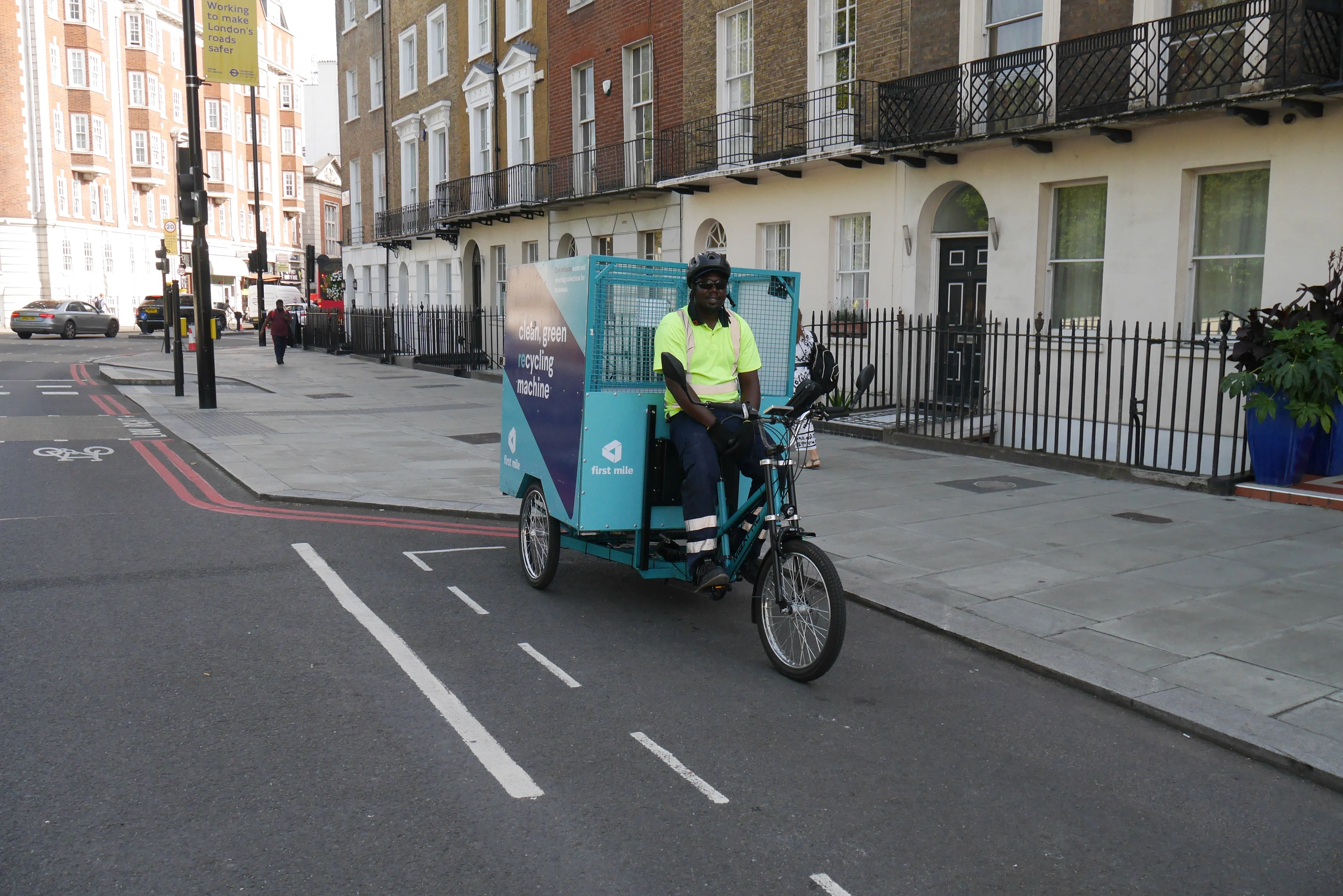 First Mile Wins Green Apple Award for Innovative Electric Cargo Bike Recycling Initiative