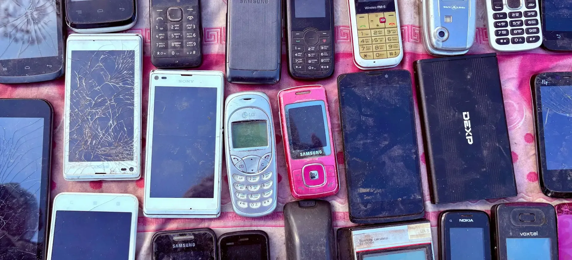 WEEE Regulations for discarded e-waste like old phones 