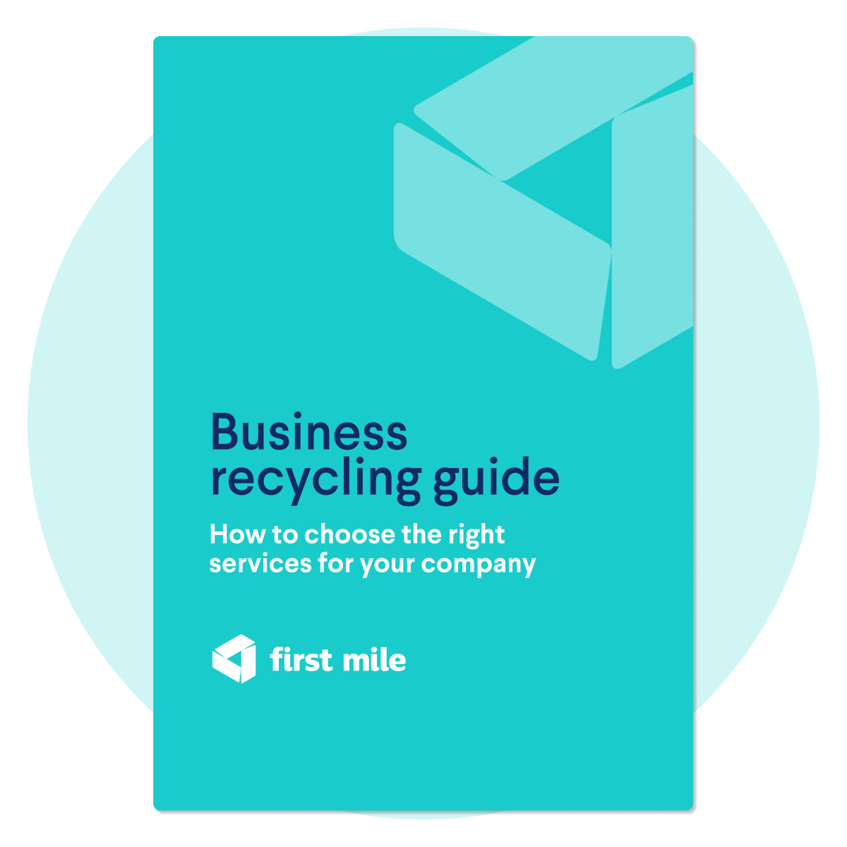 Business Recycling Guide front cover